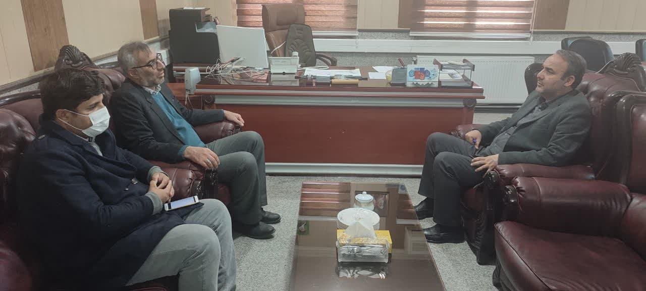 دیدار مدیرکل سازمان هواشناسی استان با فرماندار