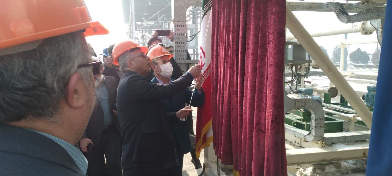 افتتاح طرح کهاب (کاهش، هدایت، انتقال و بازیافت بخارات) شرکت پخش فرآورده های نفتی