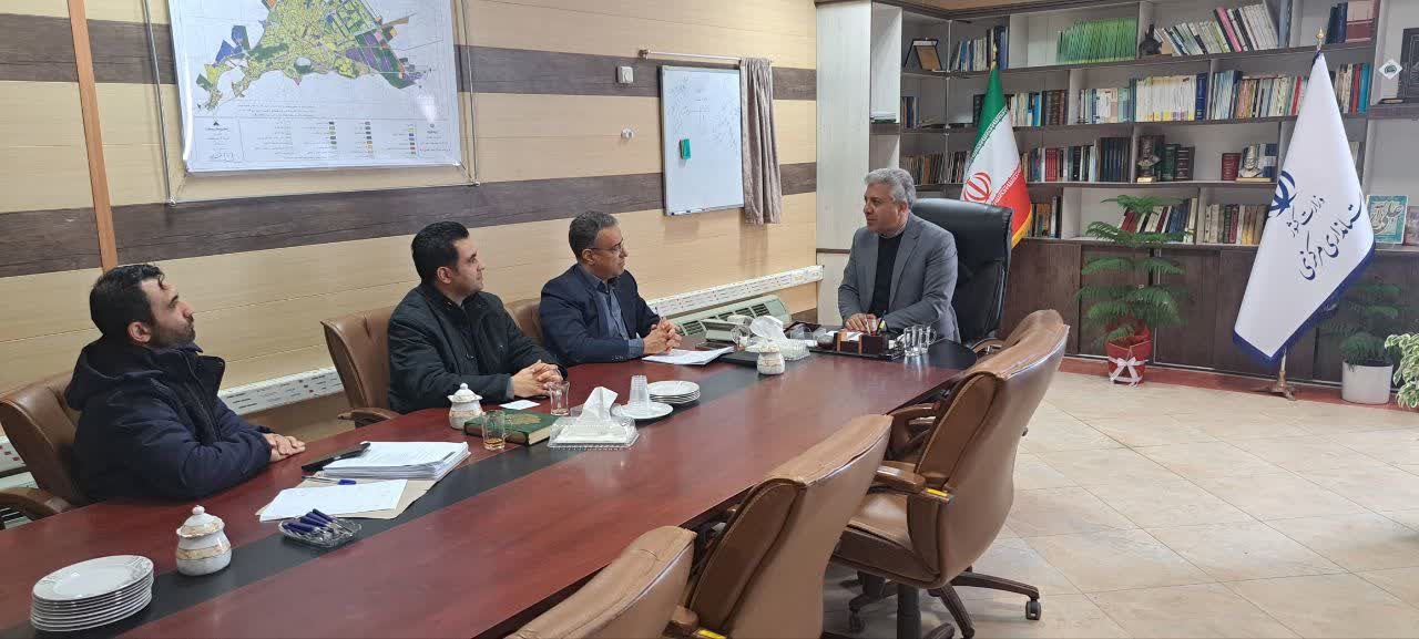 جلسه بررسی اجرای طرح درختکاری برگزار شد.