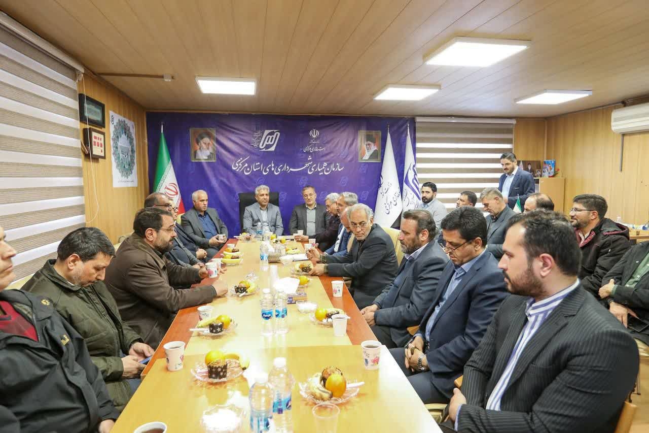 مراسم تودیع و معارفه مدیرعامل سازمان همیاری شهرداری های استان برگزار شد.