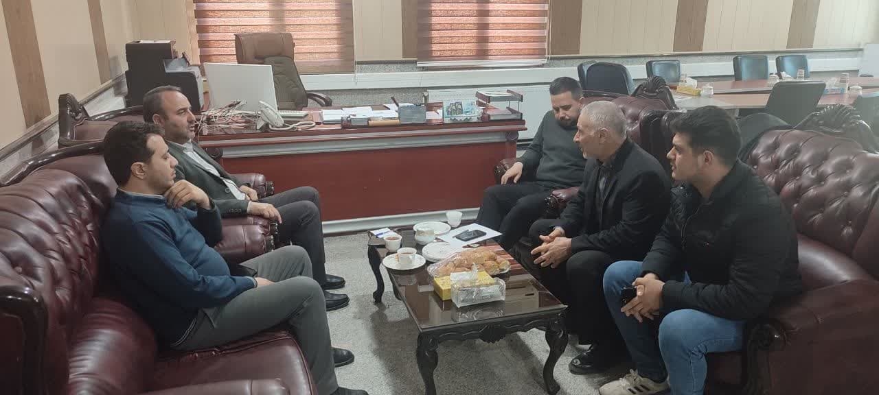 دیدار رئیس شورای بریه با فرماندار در راستای رفع مشکلات روستا