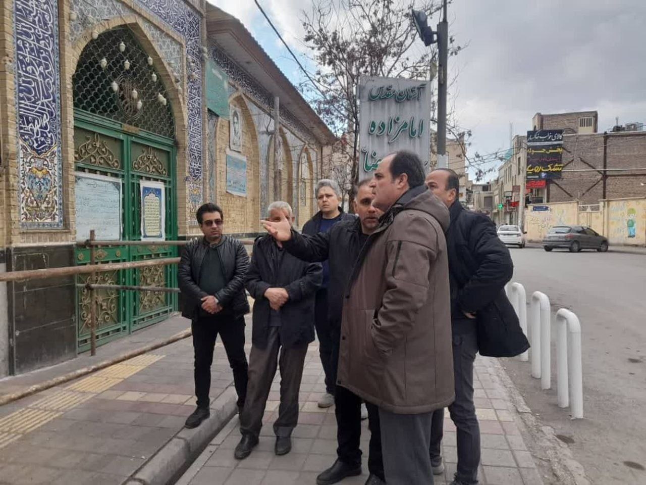 بازدید فرماندار از امامزاده سید ابورضا(ع)