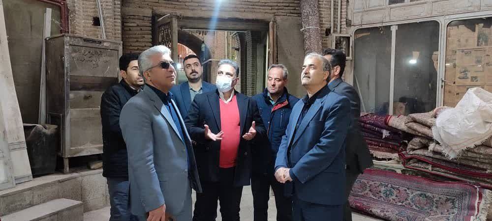 بازدید از بازار تاریخی اراک.