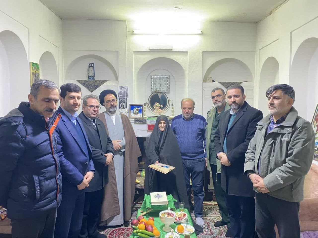 دیدار با خانواده معزز شهید والامقام احمد سروش