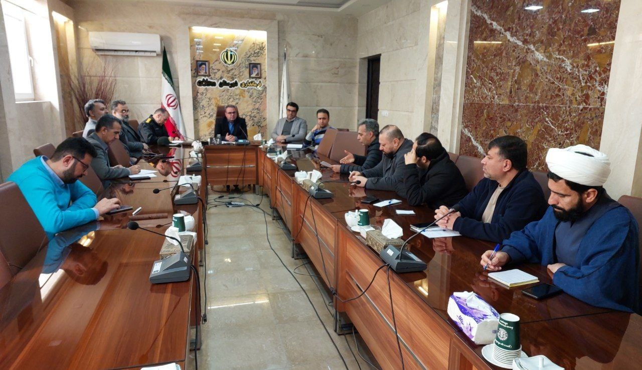 جلسه هماهنگی استقبال از ماه مبارک رمضان در فرمانداری برگزار شد.