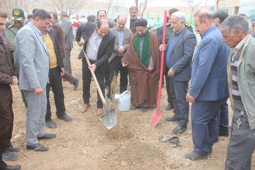 پنج هزار اصله نهال در شهرستان خمین غرس شد
