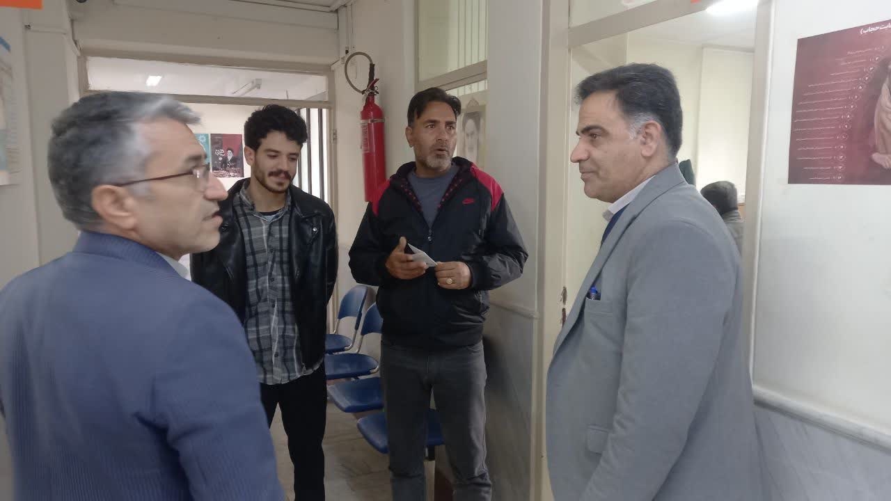 بازدید سرزده نصیری معاون سیاسی واجتماعی فرمانداری اراک از بهزیستی شهرستان اراک