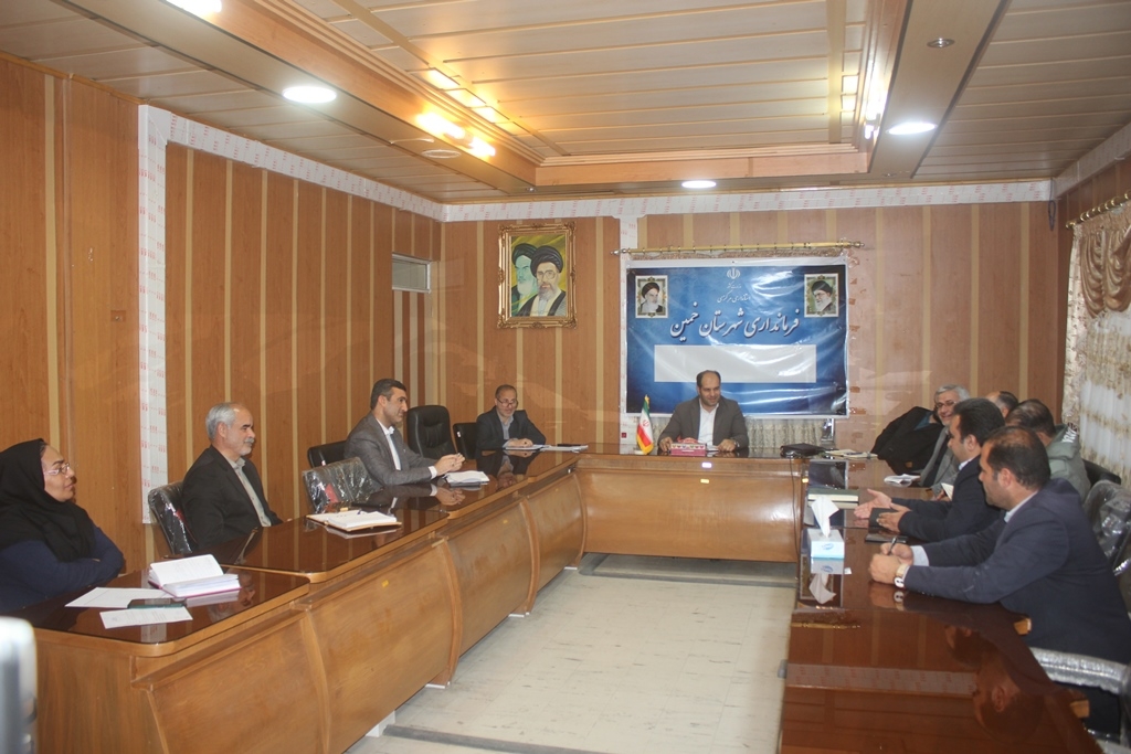جلسه کمیسیون دانشجویی شهرستان خمین برگزار شد