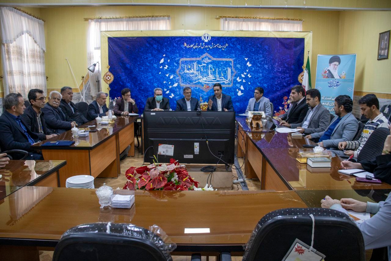 جلسه  شورای آموزش و پرورش شهرستان محلات برگزار شد.