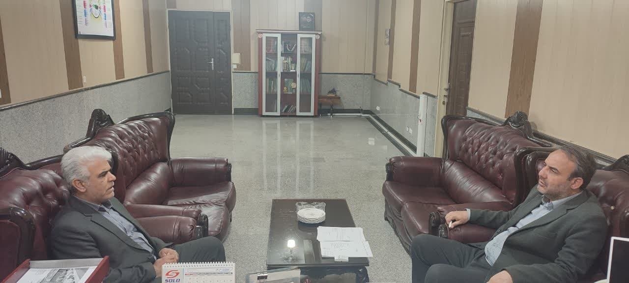 دیدار رئیس جهاد کشاورزی با فرماندار