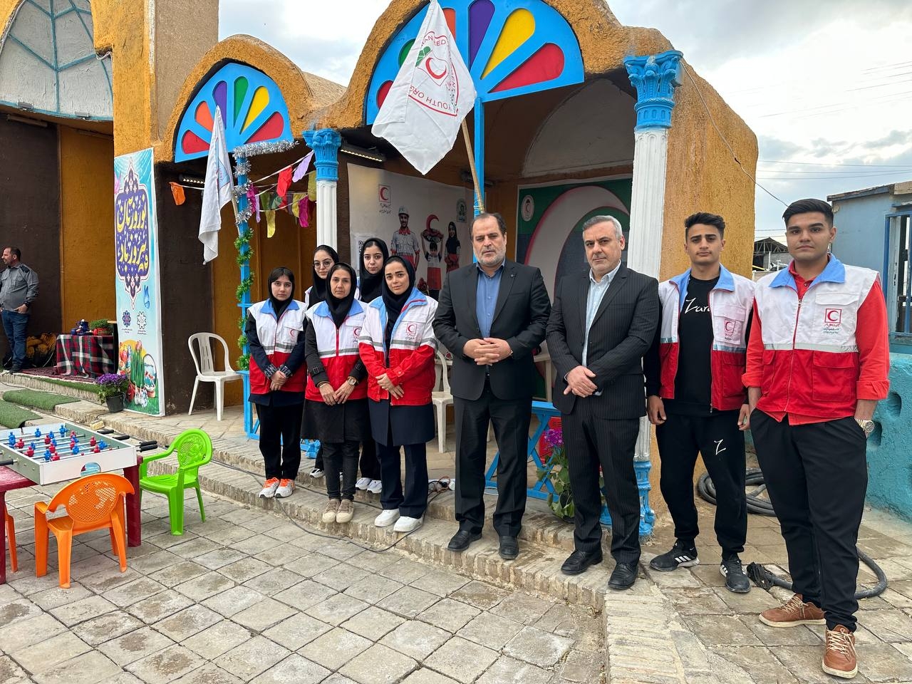 بازدید سرزده فرماندار از نوروزگاه و ایستگاه هلال احمر ساوه