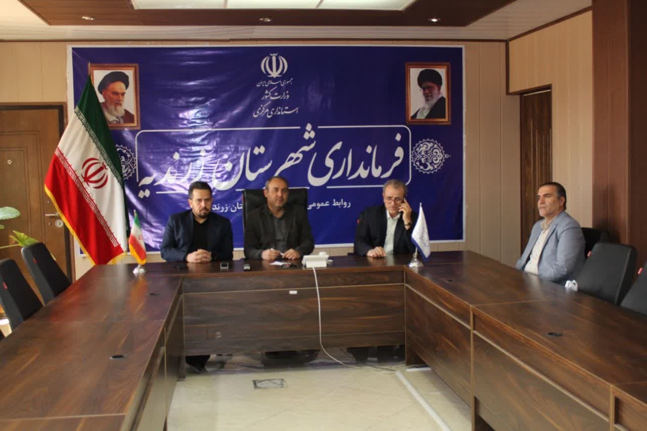 دیدار نوروزی بخشدار زاویه با فرماندار