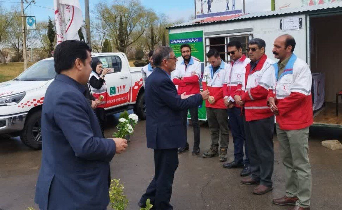 دیدار نوروزی و سرکشی از واحدهای خدمات‌رسان فعال در تعطیلات