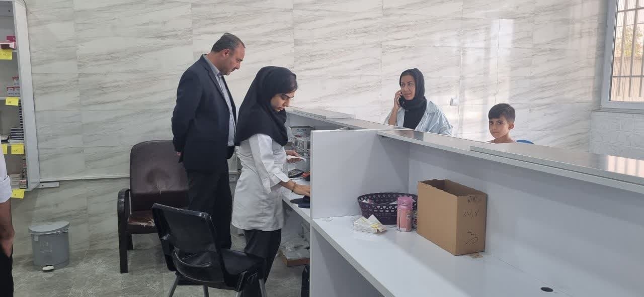 بازدید از نحوه خدمات رسانی و آمادگی پرسنل درمانگاه شبانه روزی زاویه در "روز طبیعت"