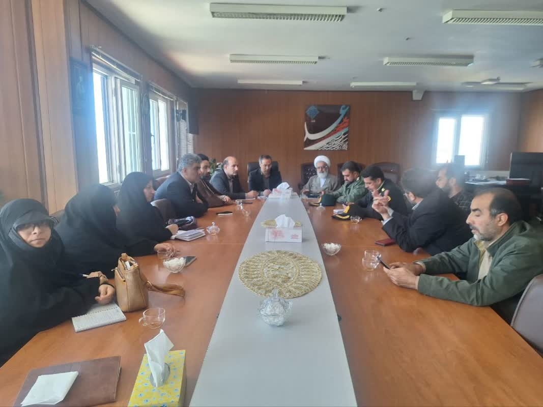 جلسه کارگروه کنترل و پیشگیری از آسیب های اجتماعی و عفاف و حجاب شهرستان برگزار شد.