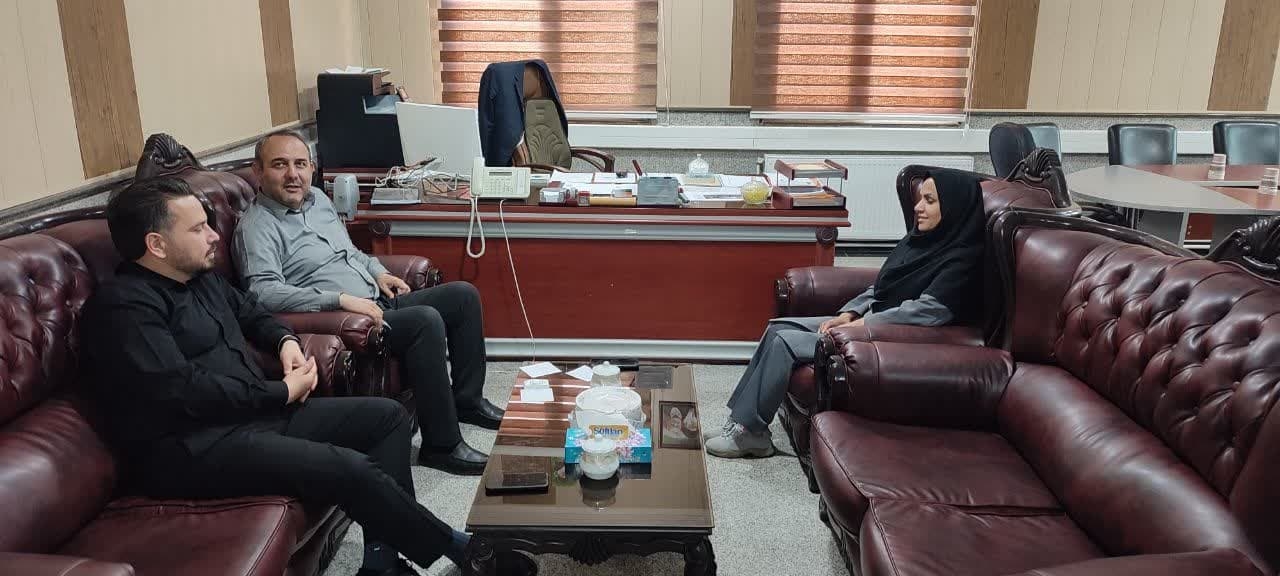 دیدار  شهردار شهر پرندک با فرماندار