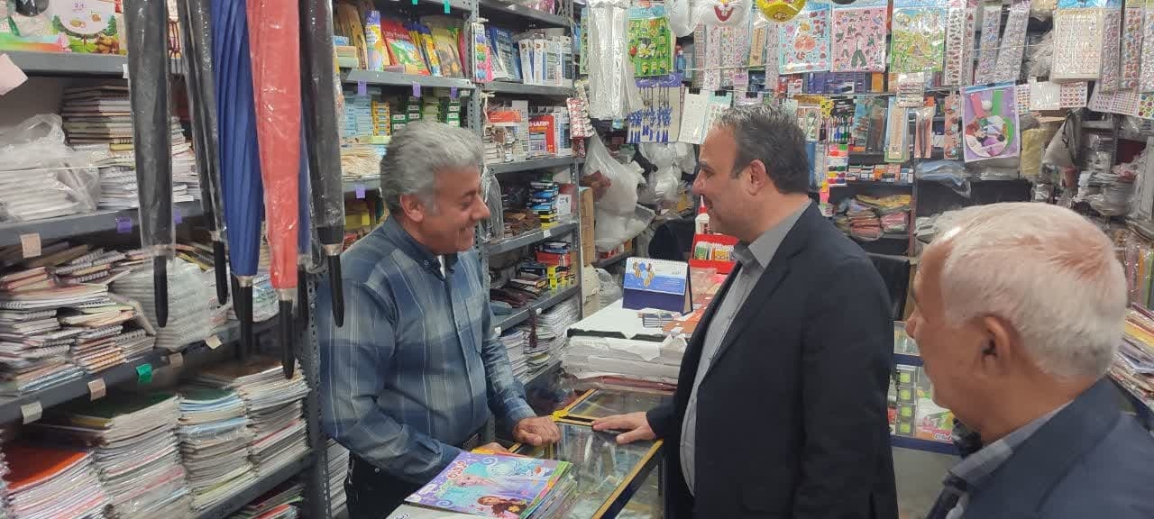 بازدید فرماندار از اصناف سطح شهر مامونیه