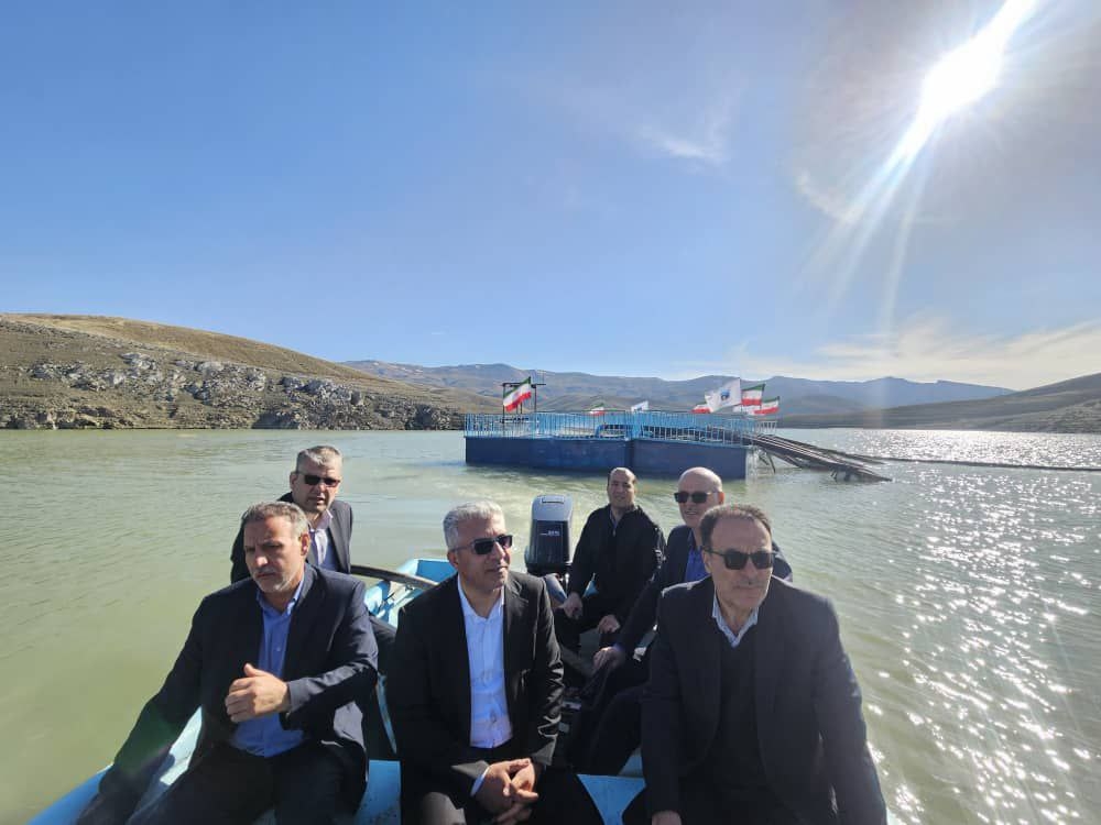 بازدید از وضعیت و حجم ذخیره آب سد کمال صالح شازند