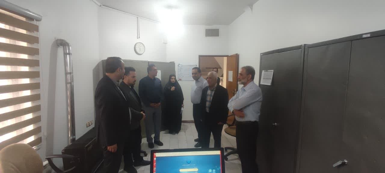 بازدید از ادارات مستقر در شهر زاویه