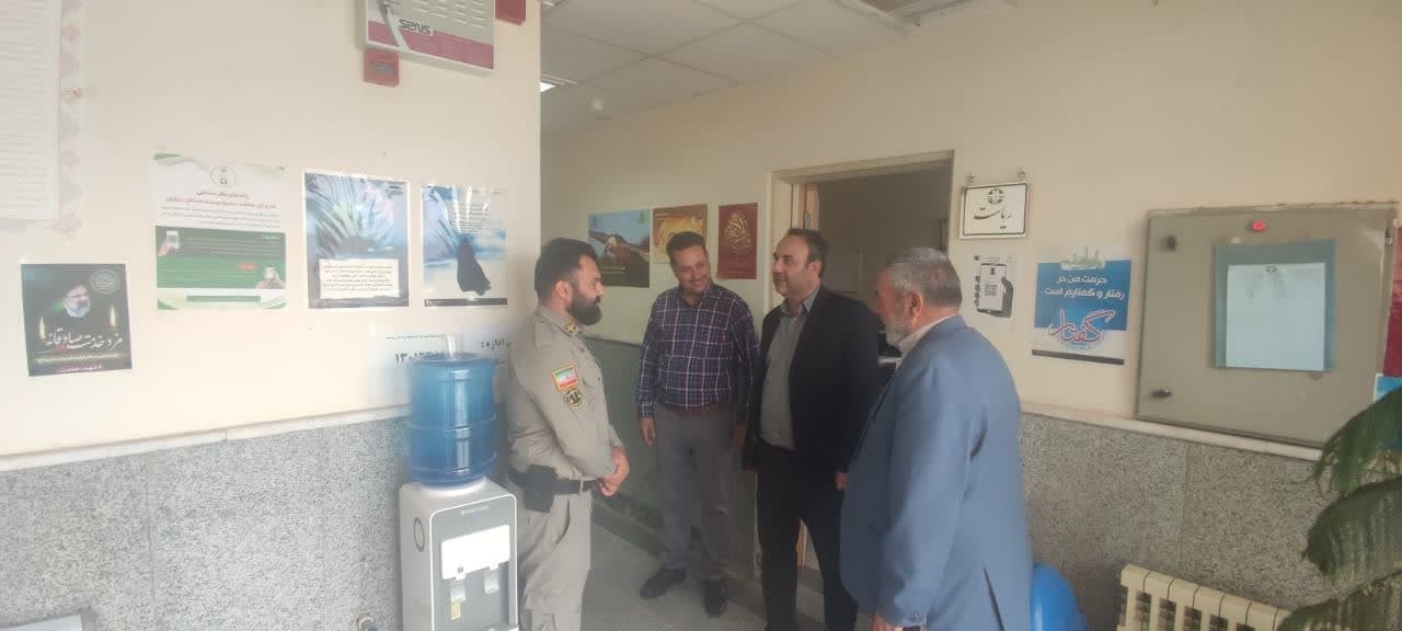 بازدید  از اداره محیط زیست شهرستان