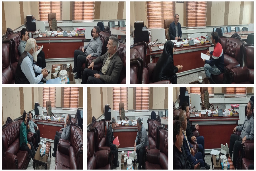 ملاقات مردمی و دیدار چهره به چهره فرماندار با اهالی شهرستان