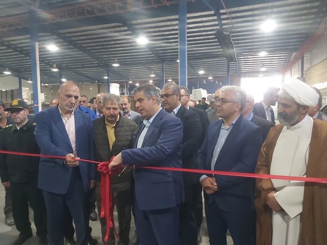 ️افتتاح خط تولید کارتن سازی و چاپ شرکت پژوهش صنعت مدرن با اعتباری بالغ بر ۲۰۰ میلیارد ریال