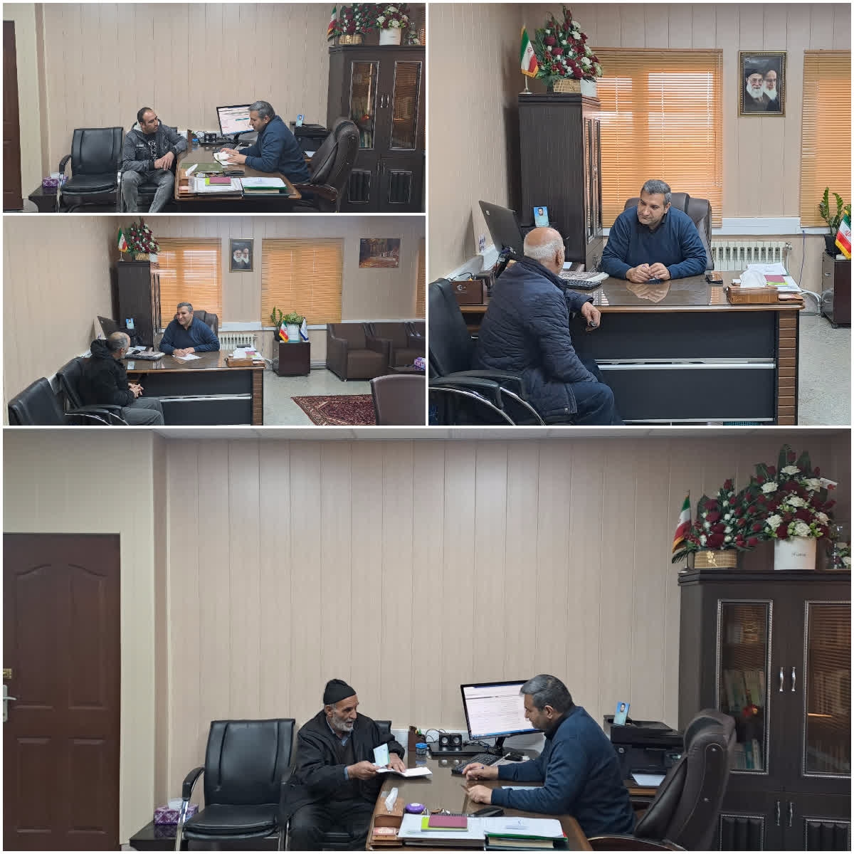 ملاقات مردمی فرماندار  شهرستان