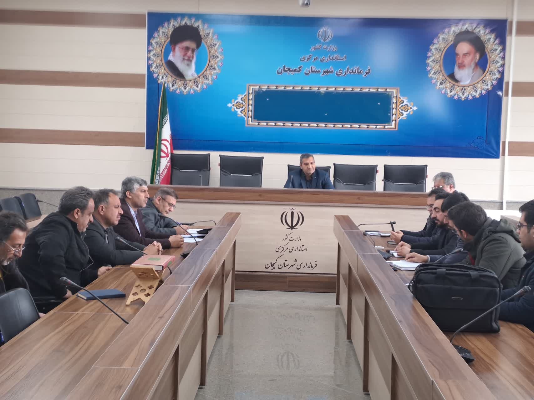 جلسه بررسی مشکلات خوشه مبل سمقاور