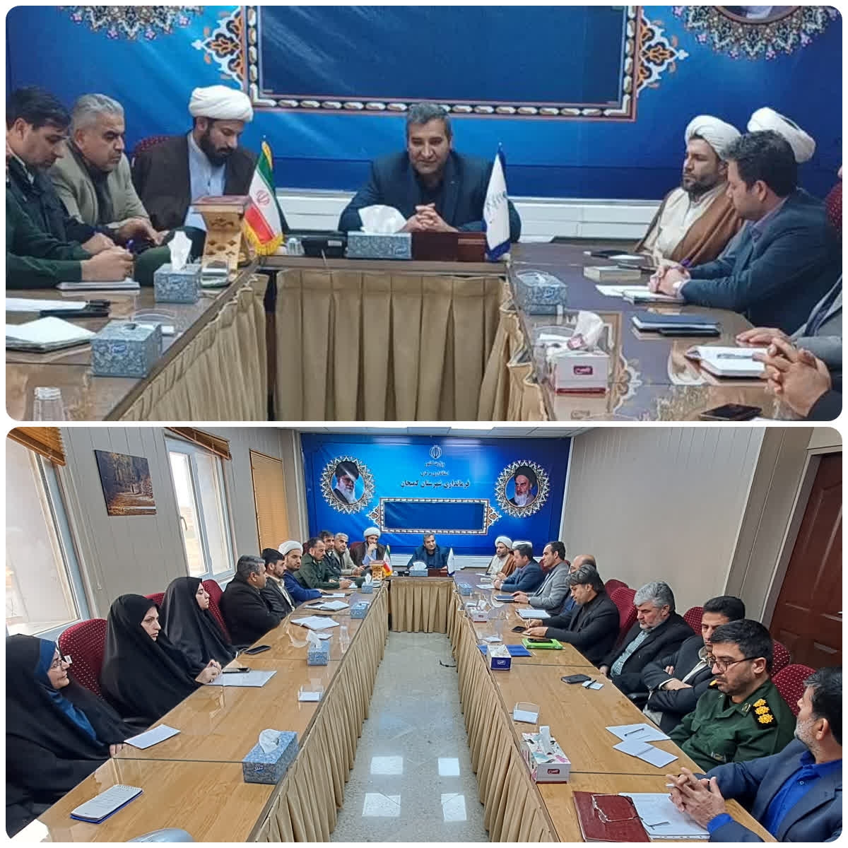 🔰  جلسه هماهنگی راهپیمایی روز جهانی قدس  شهرستان کمیجان برگزار شد