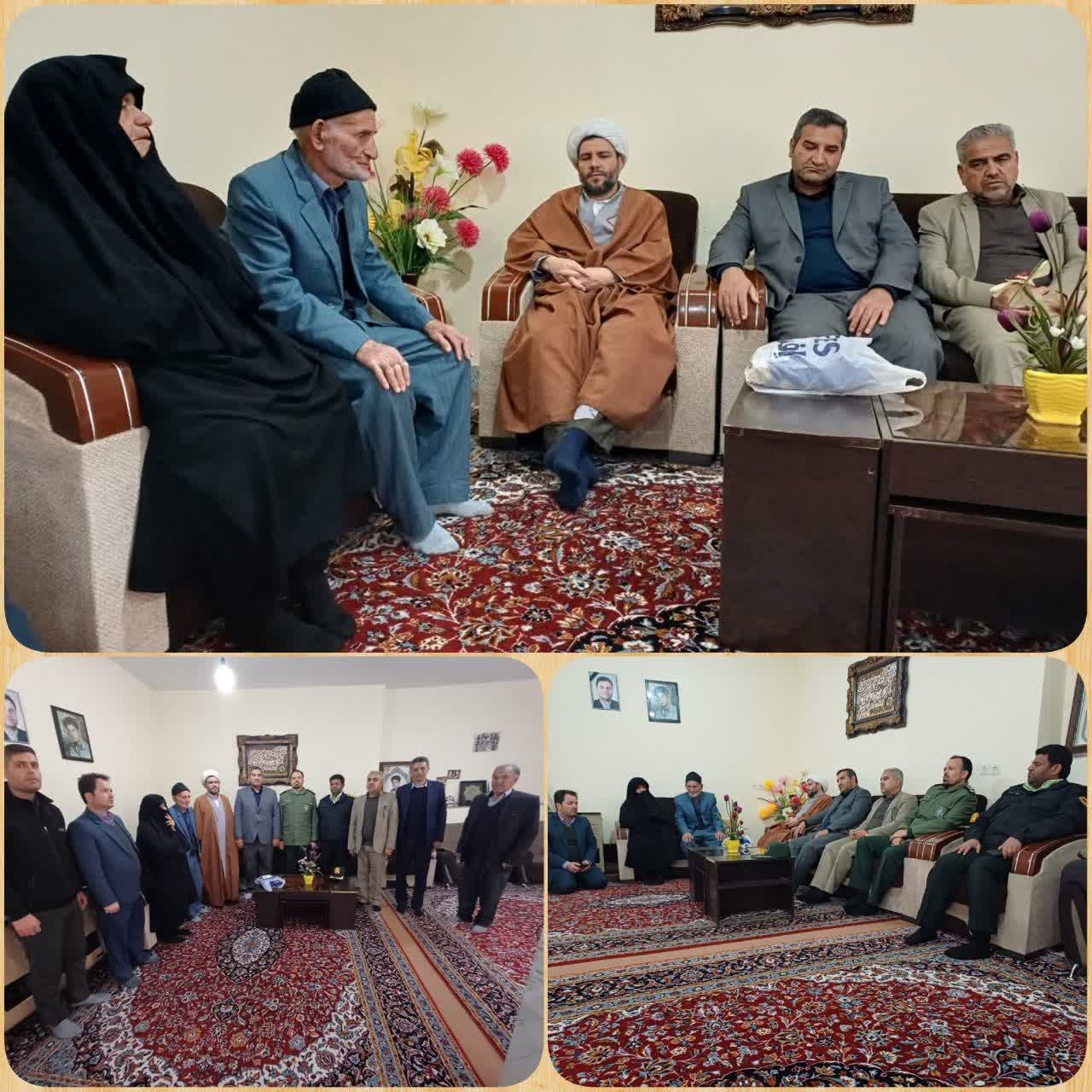 🔰 دیدار با خانواده شهید علیرضا حسنی