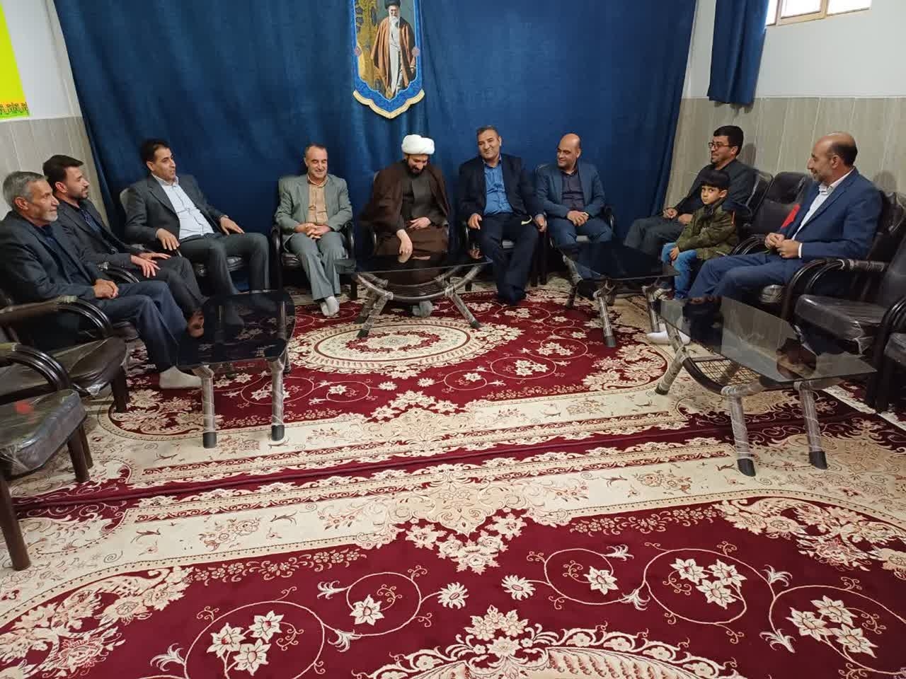 دیدار به مناسبت عید نوروز و تبریک سال نو در دفتر امام جمعه میلاجرد