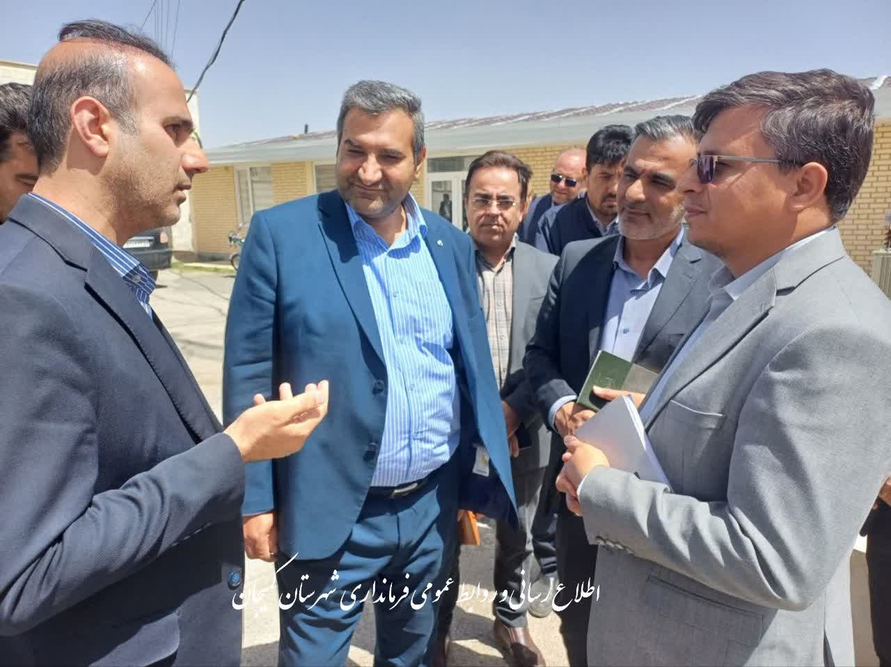 در راستای نظارت بر عملکرد دستگاه های اجرایی شهرستان کمیجان: