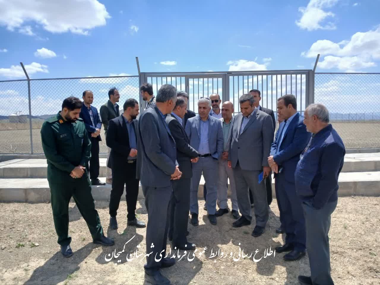 🔸بازدید معاون عمرانی استانداری به اتفاق مدیرکل دفتر فنی استانداری،فرماندار شهرستان و بخشدار میلاجرد از محل زمین چمن شهر میلاجرد