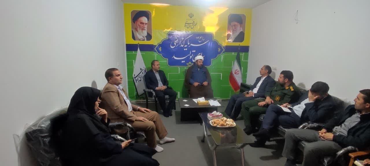 جلسه وضعیت آنتن دهی شهرهای وروستاهای شهرستان زرندیه