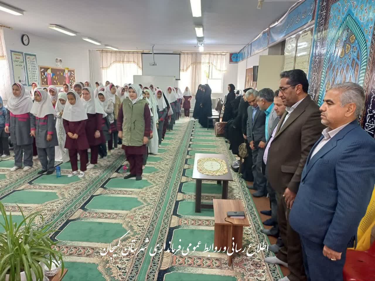 مراسم گرامیداشت میلاد با سعادت حضرت فاطمه (س) در محل آموزشگاه زینبیه کمیجان