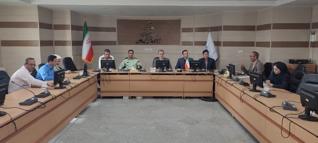 جلسه هماهنگی برگزاری ششمین دوره مجمع سلامت شهرستان زرندیه