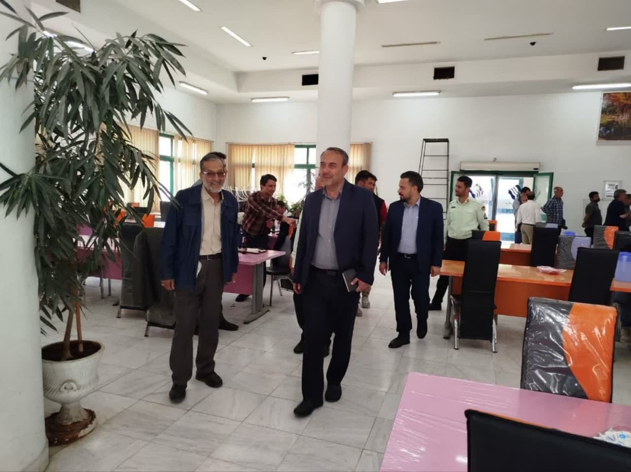 مراسم "بزرگداشت هفته کار و کارگر"در شرکت سیمان خاکستری زرندیه