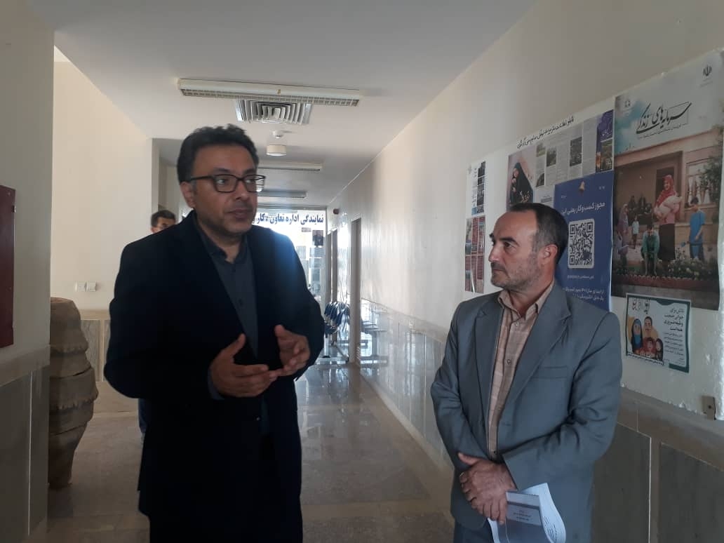 ارزیابی آخرین وضعیت میدانی و تسریع در راه اندازی مجتمع اداری شهرستان کمیجان