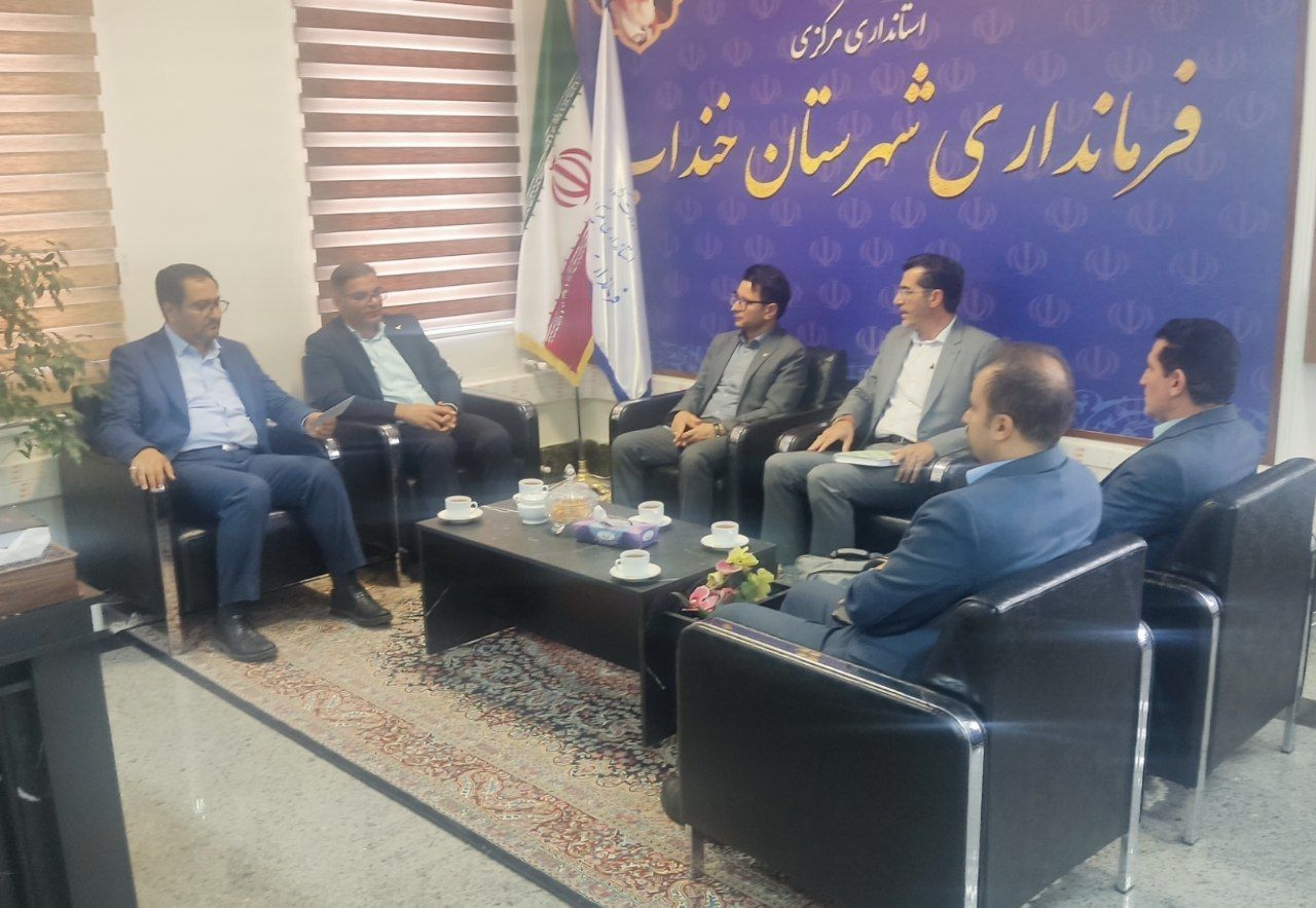 هماهنگی اجرای پروژه GNAF در روستاهای شهرستان خنداب