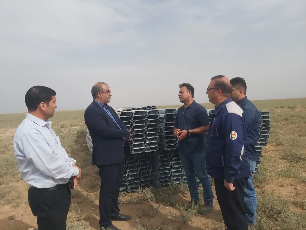 🔹️🔸️بازدید مهندس ملکا سرپرست فرمانداری به اتفاق مدیر توزیع برق شهرستان آشتیان از محل احداث نیروگاه تجدیدپذیر ۶ مگاواتی ساتبا در اراضی ۱۰ هکتاری روستای تاج‌آباد