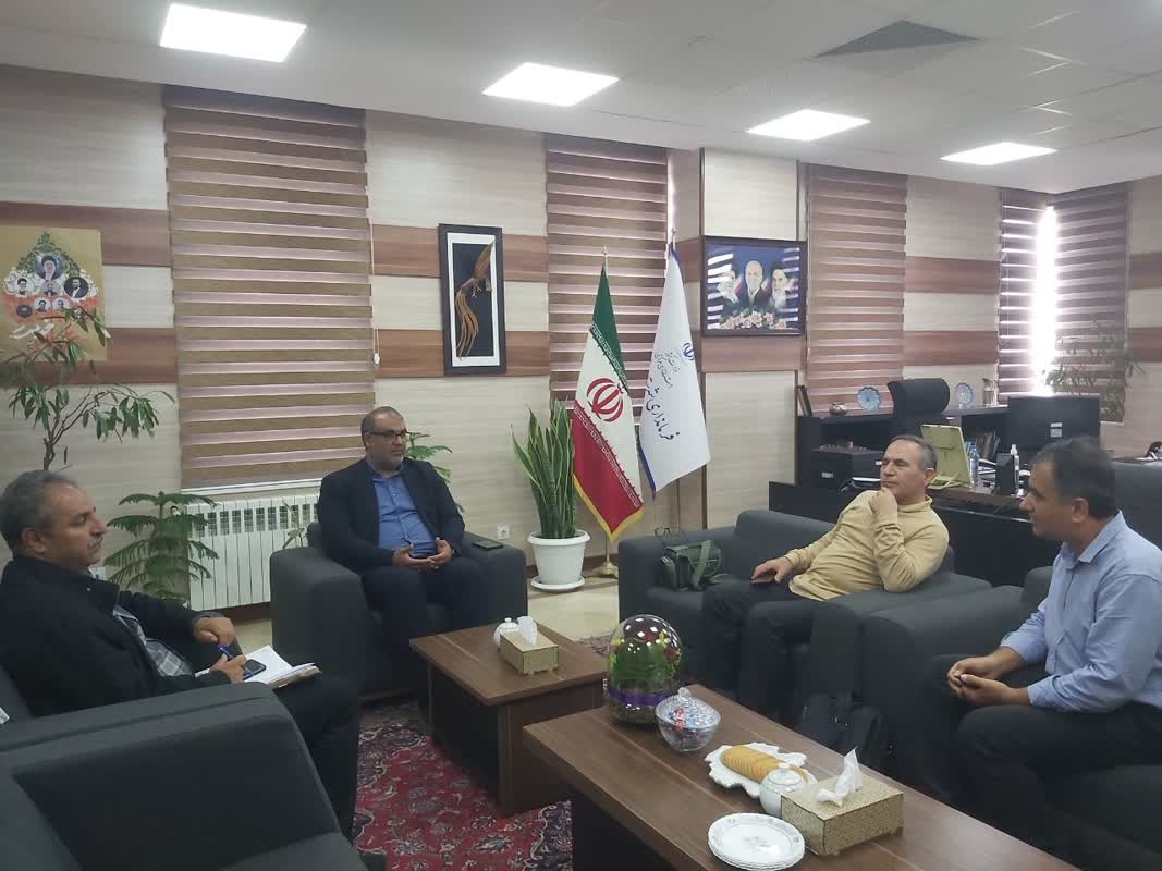 ✅ دیدار مستندساز برجسته آقای جهانی با مهندس ملکاء آشتیانی سرپرست فرمانداری شهرستان آشتیان به منظور مستندسازی جشنواره سنتی پخت سمنو