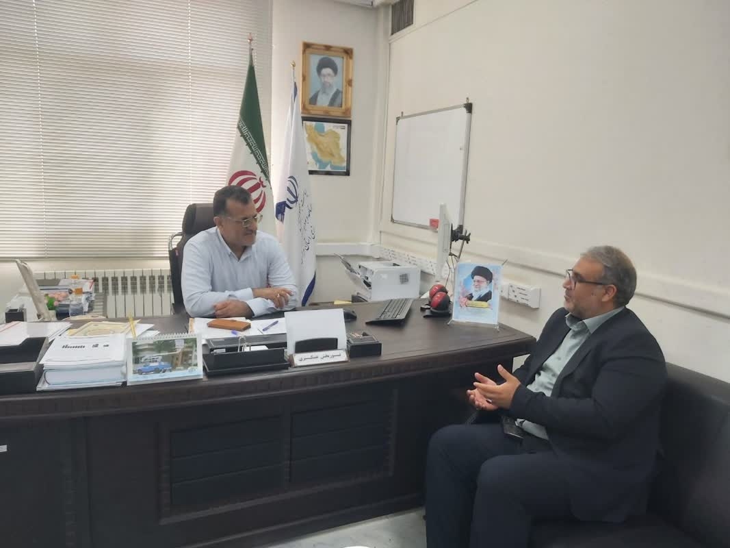 ◻ دیدار مهندس مجتبی ملکاء آشتیانی سرپرست فرمانداری شهرستان آشتیان با دکتر نوربخش عسکری رئیس سازمان مدیریت و برنامه‌ریزی استان مرکزی