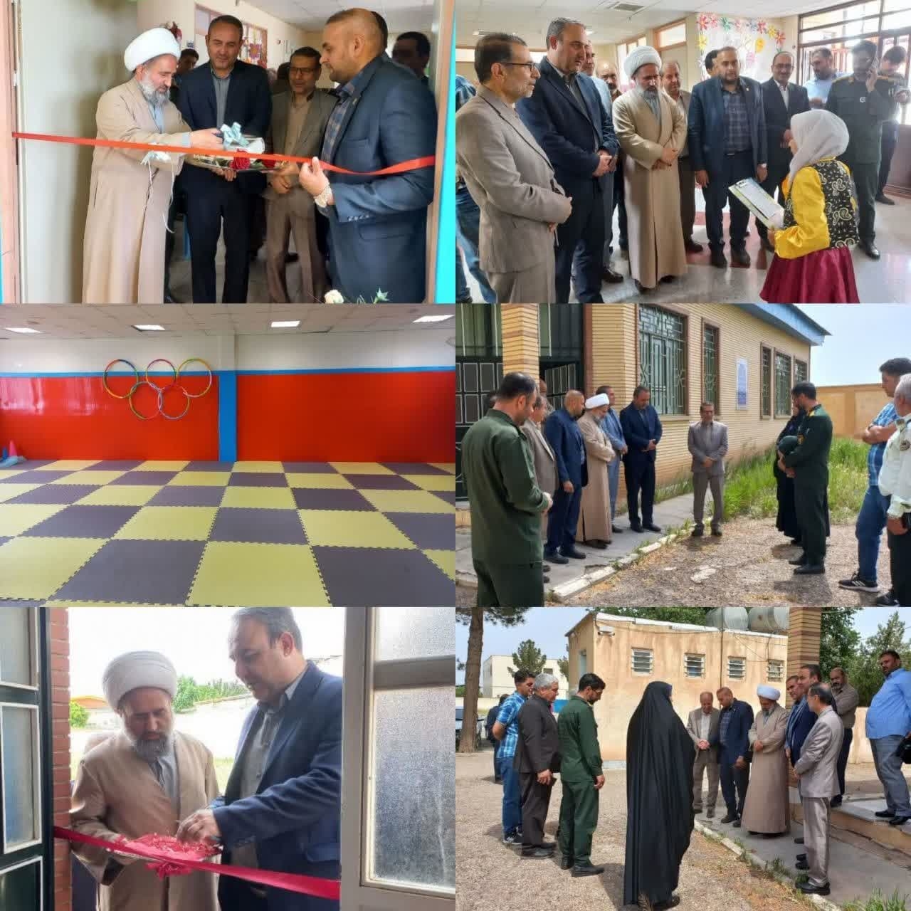 افتتاح مدرسه آسیه و کوثر