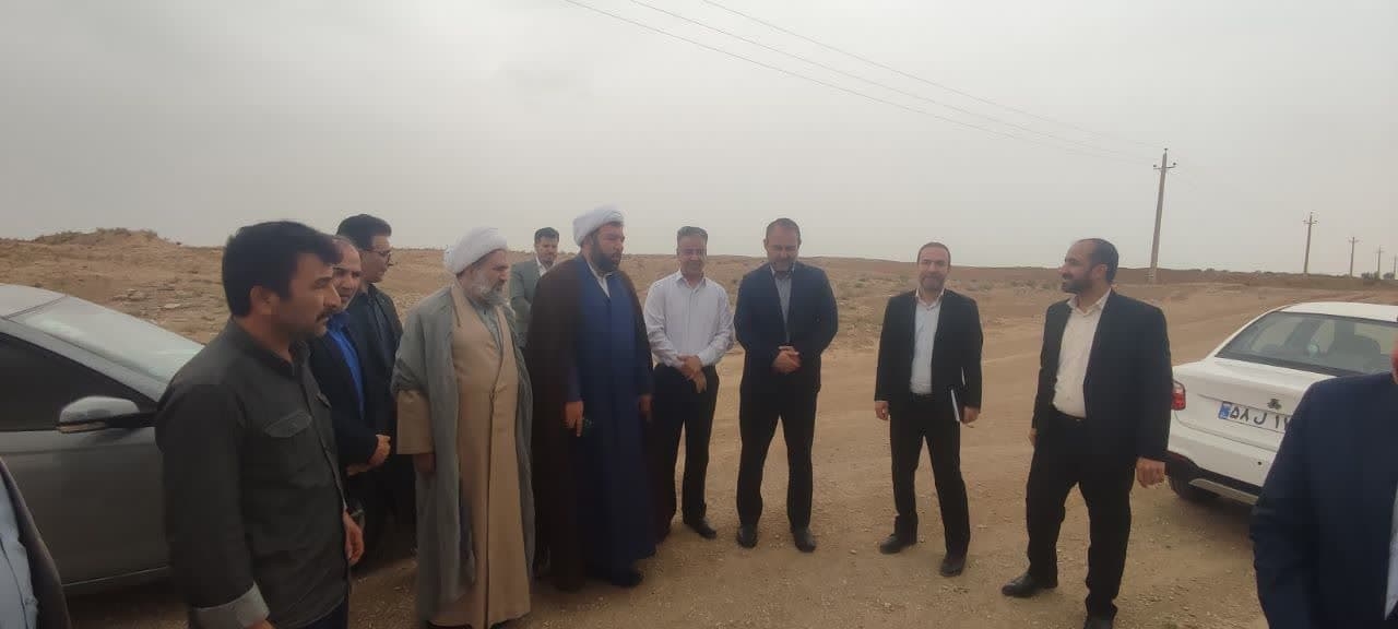 از اراضی ملی شهر زاویه در راستای بررسی و امکان سنجی اجرای طرح فضای سبز شهری