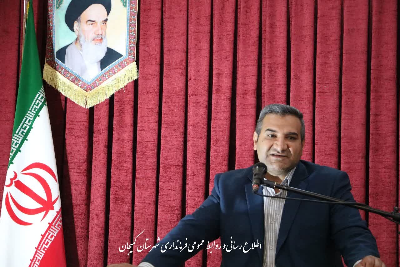 🔺دکتر مددی فرماندار شهرستان کمیجان در آیین بزرگداشت مقام معلم: