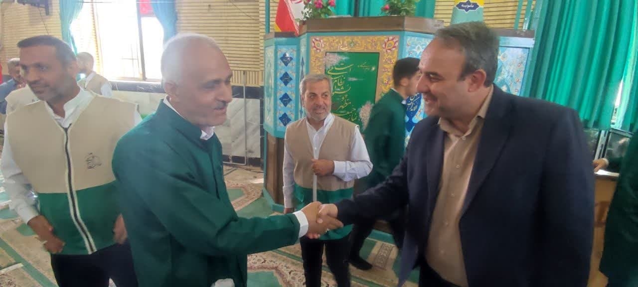 دیدار با تعدادی از خادمیاران کانون خدمت آستان قدس رضوی