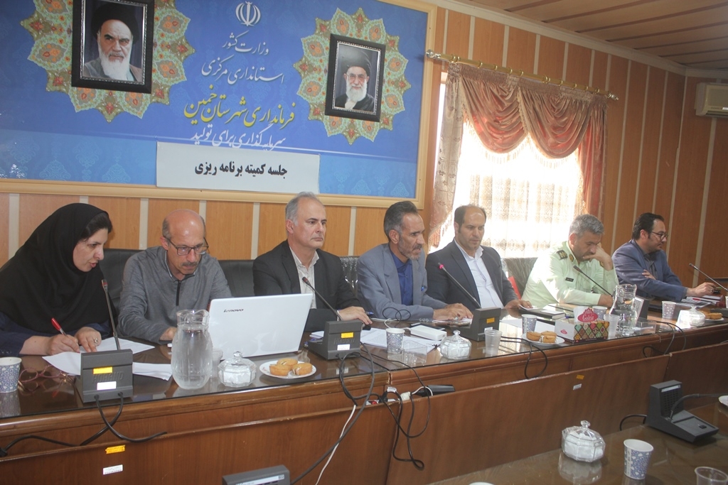 اولین جلسه کمیته برنامه ریزی شهرستان خمین در سال 1404 برگزار شد