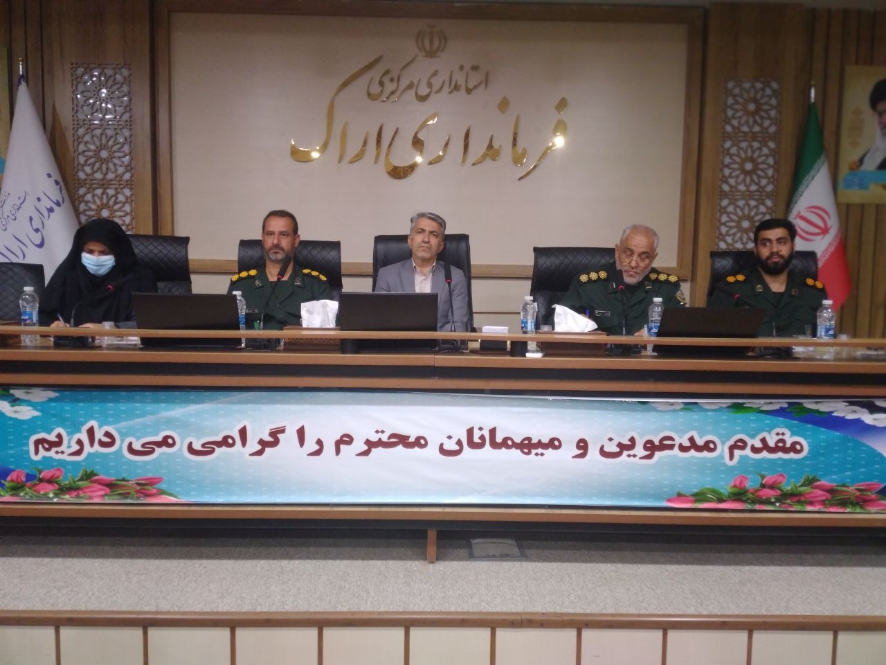 برگزاری جلسه هماهنگی بزرگداشت شهدای خدمت، سوم خرداد، ارتحال حضرت امام خمینی و، پانزدهم خرداد ماه به ریاست نصیری معاون سیاسی واجتماعی