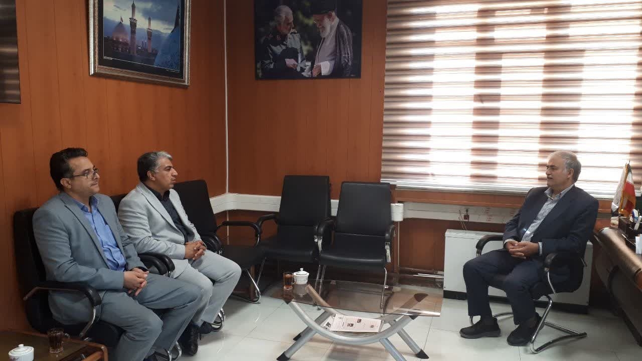 نشست مدیرکل ثبت احوال استان مرکزی با فرماندار شهرستان اراک