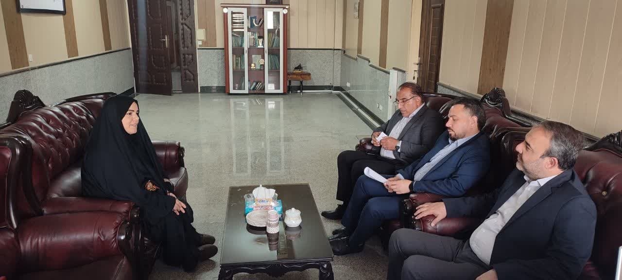 ملاقات با  نماینده متقاضیان نهضت ملی مسکن شهر مأمونیه